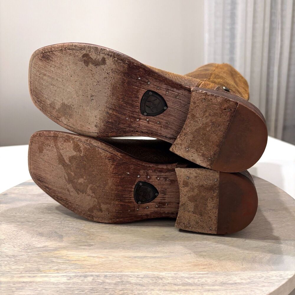 Ariat Brown Heeled Boots - Picture 10 of 13